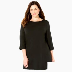 Suprema Elegant Black Women's Top